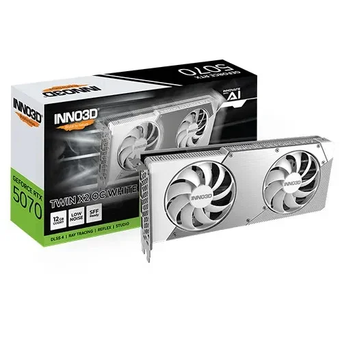 Inno3D RTX 5070 Twin X2 OC White 12GB Inno3D RTX 5070 Twin X2 OC White 12GB