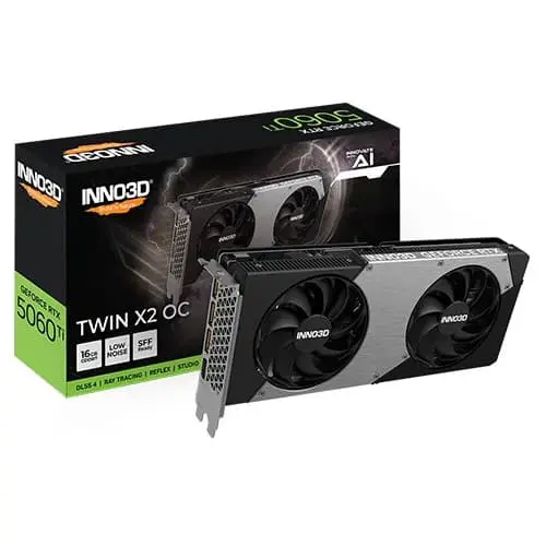 INNO3D RTX 5060 Ti Twin X2 OC 16GB INNO3D RTX 5060 Ti Twin X2 OC 16GB