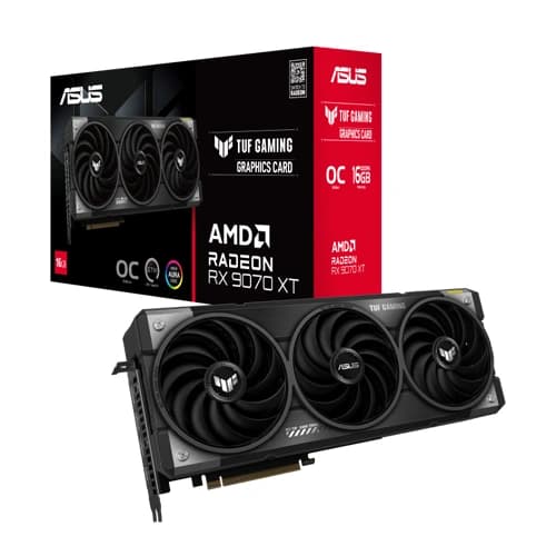 ASUS TUF Gaming RX 9070 XT OC Edition 16GB ASUS TUF Gaming RX 9070 XT OC Edition 16GB