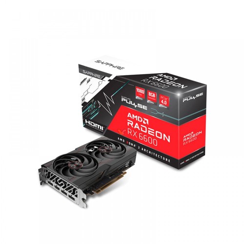 Sapphire Pulse Radeon RX 6600 8GB GDDR6 Sapphire Pulse Radeon RX 6600 8GB GDDR6