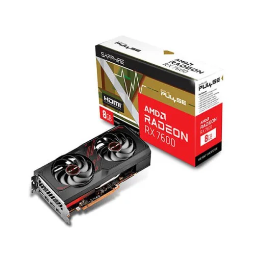 Sapphire Pulse RX 7600 8GB Sapphire Pulse RX 7600 8GB