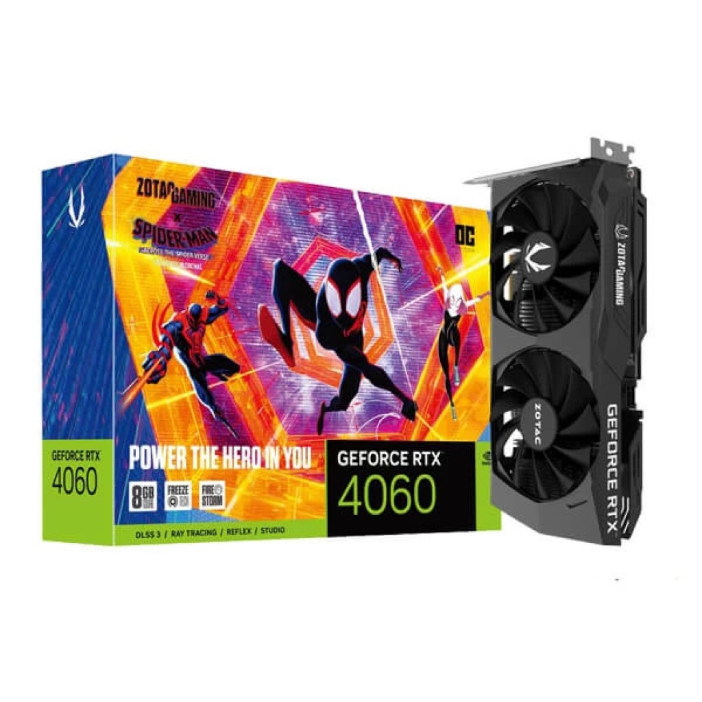 Zotac RTX 4060 OC Spider Man 8GB Zotac RTX 4060 OC Spider Man 8GB