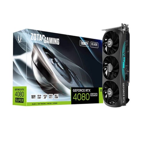 Zotac Gaming RTX 4080 Super Trinity Black Edition 16GB Zotac Gaming RTX 4080 Super Trinity Black Edition 16GB