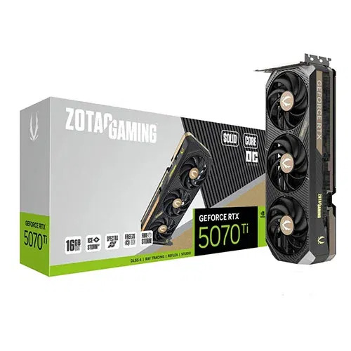 Zotac Gaming RTX 5070 Ti Solid Core OC 16GB Zotac Gaming RTX 5070 Ti Solid Core OC 16GB