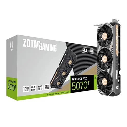 Zotac Gaming RTX 5070 Ti Solid SFF 16GB Zotac Gaming RTX 5070 Ti Solid SFF 16GB