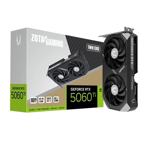 Zotac RTX 5060 Ti Twin Edge 16GB Zotac RTX 5060 Ti Twin Edge 16GB