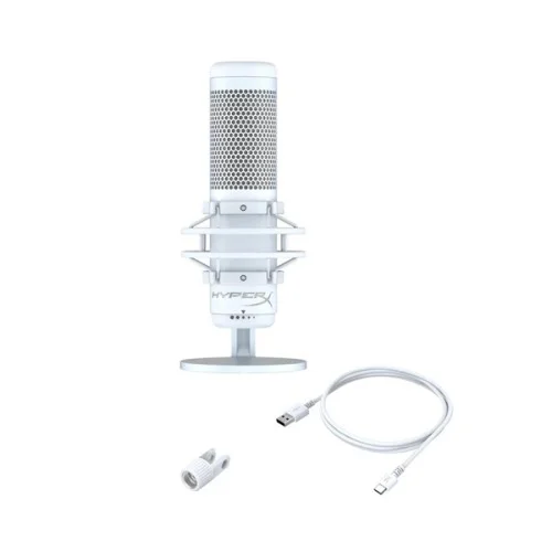 HyperX QuadCast S RGB USB Condenser Microphone White HyperX QuadCast S RGB USB Condenser Microphone White