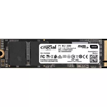 CRUCIAL P1 500GB M.2 NVMe Gen 3