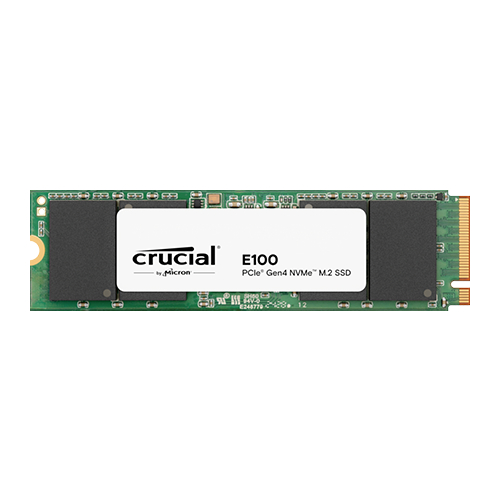 Crucial E100 480GB NVMe Gen4 SSD Crucial E100 480GB NVMe Gen4 SSD