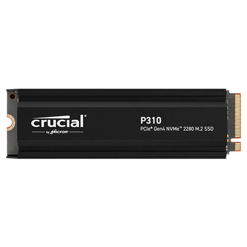 Crucial P310 NVMe 1TB Gen4 SSD with Heatsink Crucial P310 NVMe 1TB Gen4 SSD with Heatsink