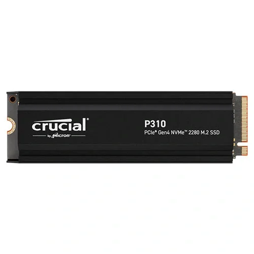 Crucial P310 NVMe 1TB Gen4 SSD with Heatsink
