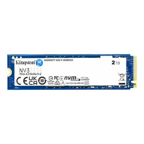 Kingston NV3 2TB NVMe Gen4 SSD Kingston NV3 2TB NVMe Gen4 SSD
