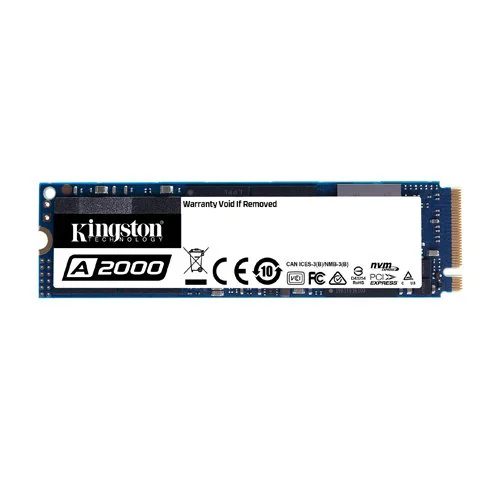 Kingston A2000 1TB M.2 2280 NVMe PCIe SSD Kingston A2000 1TB M.2 2280 NVMe PCIe SSD