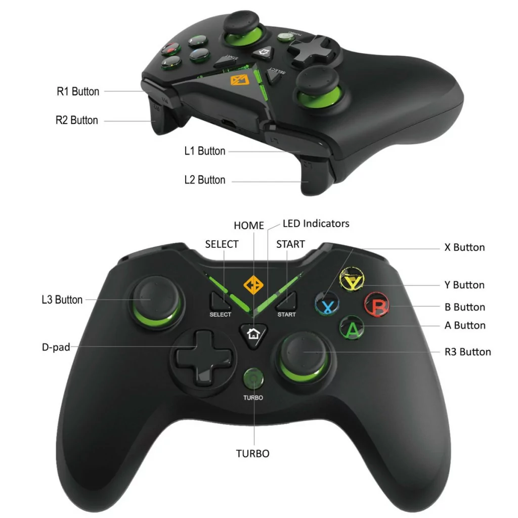 COSMIC BYTE C3070W NEBULA 2.4G WIRELESS GAMEPAD RUBBERIZED TEXTURE COSMIC BYTE C3070W NEBULA 2.4G WIRELESS GAMEPAD RUBBERIZED TEXTURE