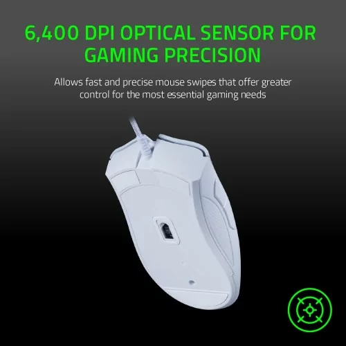 Razer DeathAdder Essential Gaming mouse White