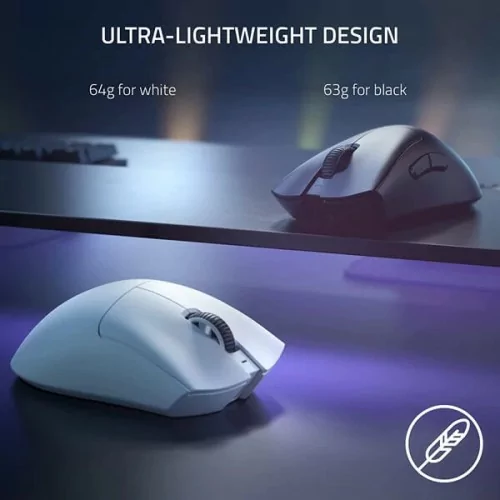 Razer DeathAdder v3 Pro Wireless White
