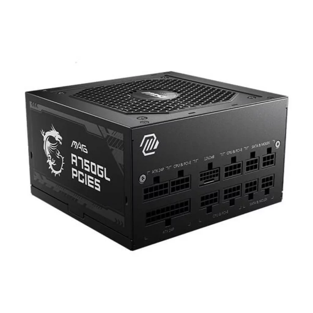 MSI MAG A750GL PCIE5 ATX 3.1 GOLD MSI MAG A750GL PCIE5 ATX 3.1 GOLD
