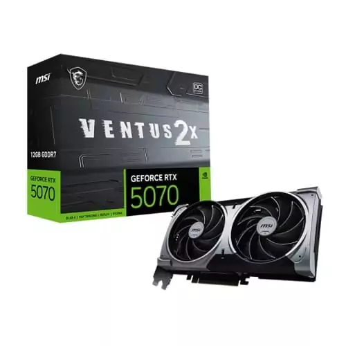 MSI RTX 5070 Ventus 2X OC 12GB BLACK