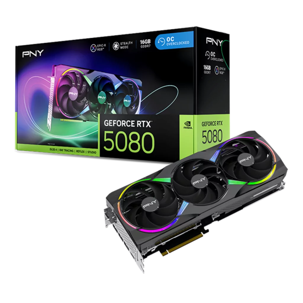 PNY RTX 5080 ARGB OC 16GB