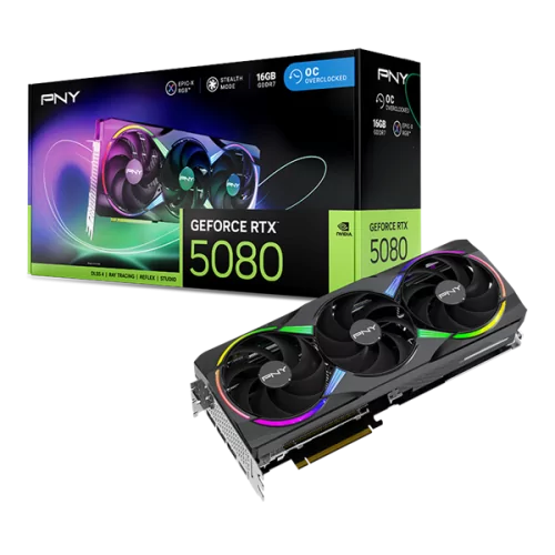 PNY RTX 5080 ARGB OC 16GB