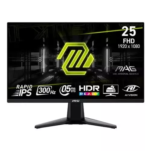 MSI MAG 255XF 300Hz IPS Gaming Monitor