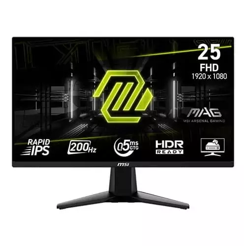 MSI MAG 255F E20 25 Inch 1080P 200Hz